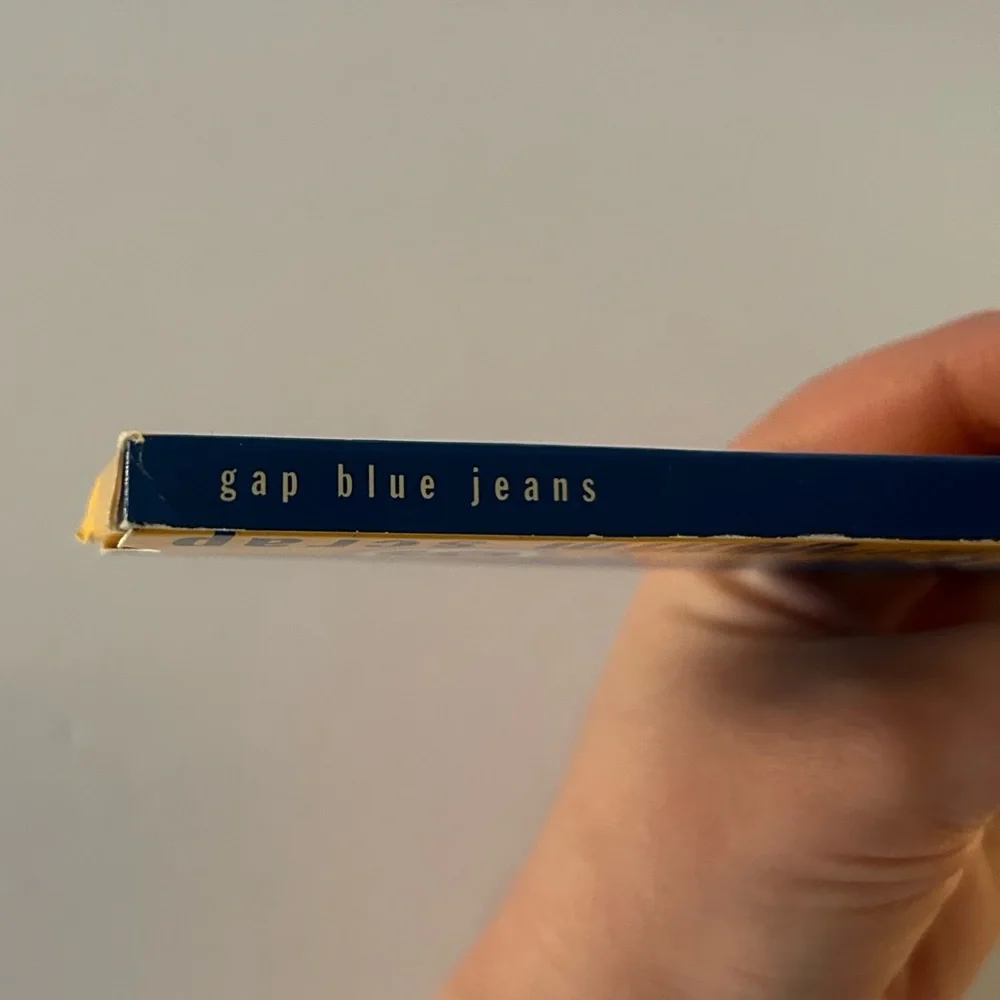 Vintage 90’s GAP Blue Jeans Denim Graphite 6 Pencil Set - Made from Denim Scrap